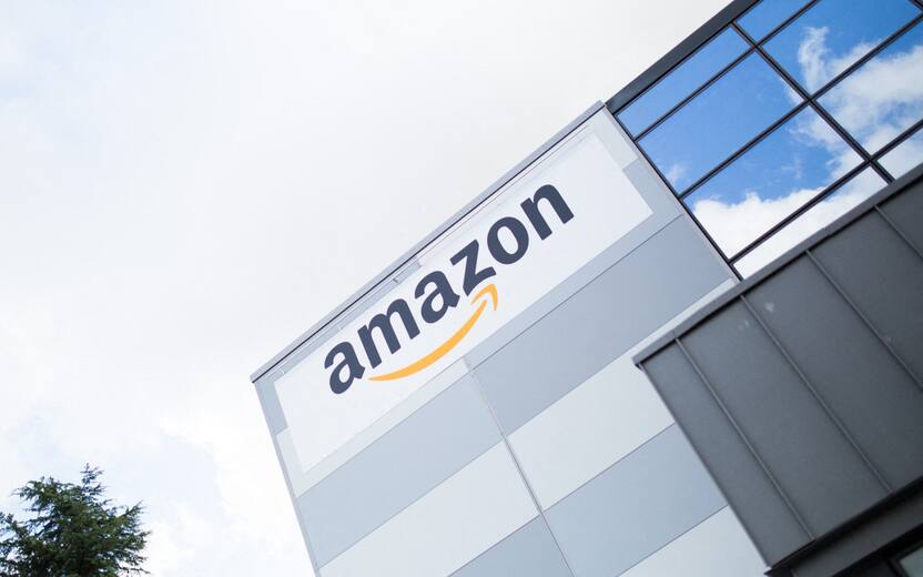 File photo dated september 23 2019 of the logistic warehouse of Amazon in Velizy-Villacoublay, France. The e-commerce company Amazon announced 3,000 job creations in France in 2021 in a press release sent on Thursday. The American giant, some of whose projects on French soil are strongly contested, is committed to "promoting the integration of young people into employment and equal opportunities". Photo by Raphael Lafargue/ABACAPRESS.COM