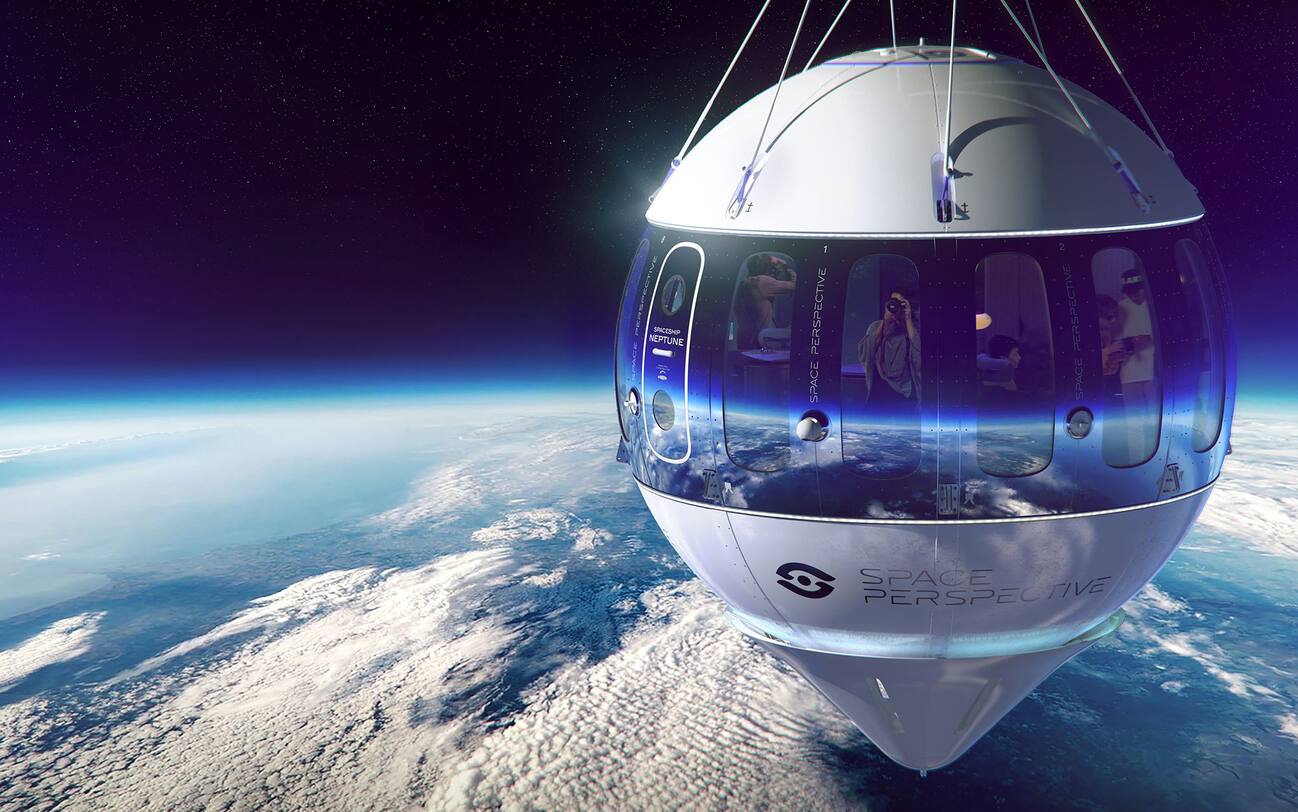 Revolutionary tourism firm Space Perspective have unveiled new designs for a capsule that will take tourists to the edge of space.Explorers on board Spaceship Neptune, taking flight commercially from the end of 2024, will safely ascend to the edge of space in the climate-controlled, pressurized capsule, propelled by a patented SpaceBalloon, absorbing the phenomenal beauty of Earth and vastness of space. Spaceship Neptune’s design is the culmination of serial inventions in patented technologies aligned to space exploration and the phenomenal efforts of a world-class team in examining every aspect of the design and its function. The capsule seamlessly marries the singular demands of space travel in relation to pressure, temperature and structural engineering to the ultimate user experience.The newly unveiled design is the product of thousands of in-depth analyses, made possible by Space Perspective’s collaboration with Siemens Digital Industries and use of the Siemens Xcelerator technology  delivered through AWS Cloud servers . The ultimate design increases the safety of the capsule, enhances the passenger experience, and incorporates groundbreaking new features such as:The new designs are for sophisticated, smooth spherical pressure vessel designed for the ultimate Space Lounge experience and comfort. The iconic spherical shape of the exterior accommodates a roomier interior with more headroom, and the additional safety benefits of being optimal for pressure resistance. An elegant spherical exterior maximizes the 360-degree panoramic views via the largest-ever, patented windows to be taken to the edge of space and a roomier Space Lounge interior, offering plenty of headroom as Explorers move around the capsule.It also has an enhanced and patent pending splash cone, refined from hundreds of digital iterations, to attenuate splashdown for a gentle and safe landing that improves customer experience and hydrodynamics. With water landings considered by NASA as th