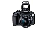 Canon Italia EOS 2000D + EF-S IS II Fotocamera Reflex, Nero, Lunghezza Focale 18-55 mm